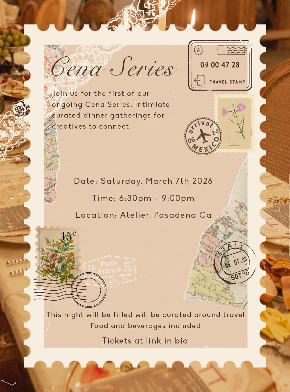 Cena Series: The Travel Mesa